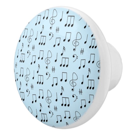 青色で表示 セラミックノブ (右)