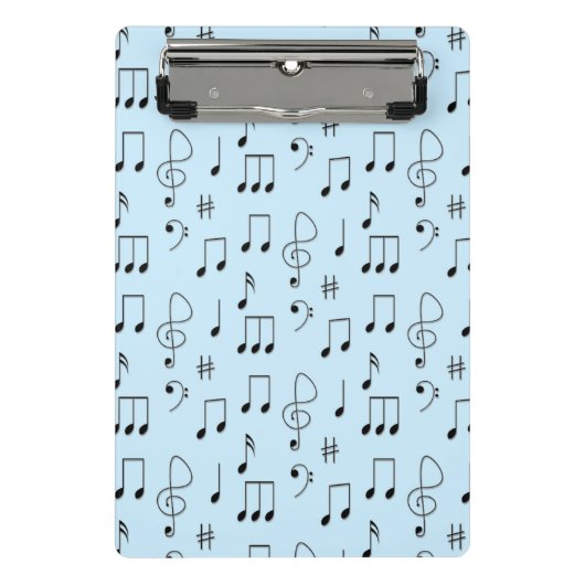 青色で表示 ミニクリップボード (正面)