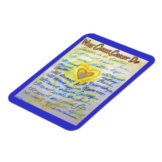 青色と金ゴールドがんはハート磁石を作れない マグネット (左側)