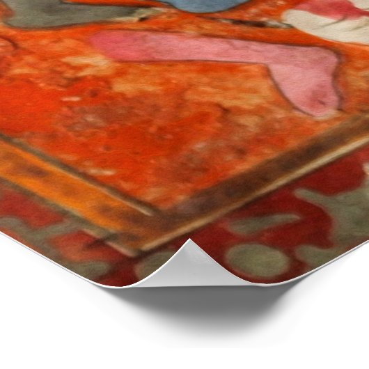 青色のカリィは殺し屋の悪魔 ポスター (角)