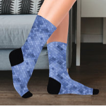 青色の斜カラフル線