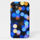 青色の発光《写真》ぼけ味電話ケース Case-Mate iPhoneケース (裏面)