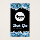 青色の結晶パッケージの挿入 (正面)