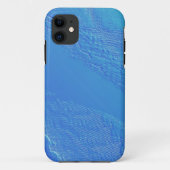 青色の背景 Case-Mate iPhoneケース (裏面)