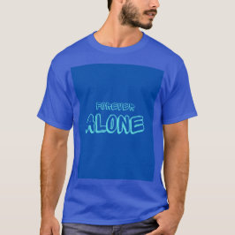 青色のTシャツ Tシャツ