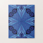 青色クリエイティブ模様ジグソーパズル ジグソーパズル (縦)