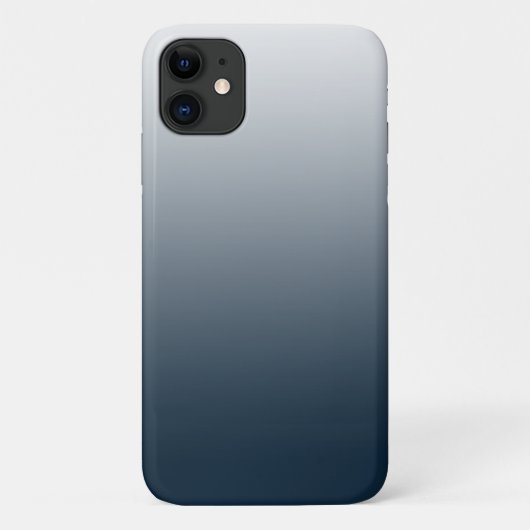 青色グラデーション Case-Mate iPhoneケース (裏面)