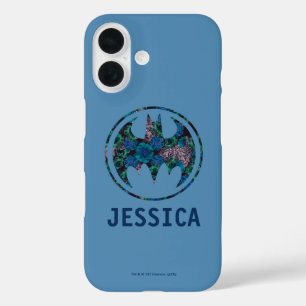 青色バラこうもり信号 iPhone 16ケース