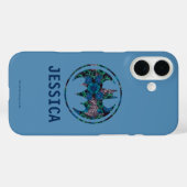 青色バラこうもり信号 Case-Mate iPhoneケース (裏面 (横))