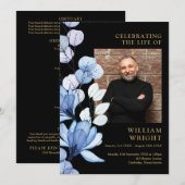 青色フローラ記念葬祭令 プログラム (正面/裏面)