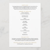 青色フローラ記念葬祭令 プログラム (裏面)