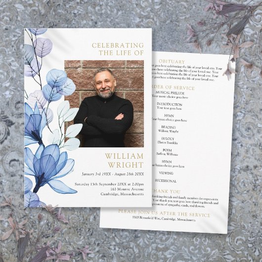 青色フローラ記念葬祭令 プログラム