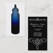 青色ベビーボトル 名刺 (正面/裏面)