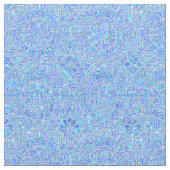 青色ペイズリーポリエステル布帛 ファブリック (クローズアップ)