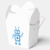 青色レトロロボット フェイバーボックス (オープン)