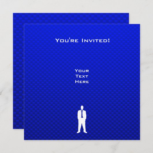 青色事業訴訟 招待状 (正面/裏面)