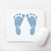青色児の足跡 マウスパッド (マウス)