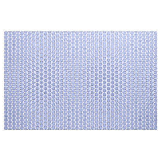 青色切手模様織物 ファブリック (ヤード)