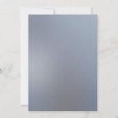 青色勾配卒業お祝い 招待状 (裏面)