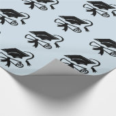 青色卒業 ラッピングペーパー (角)