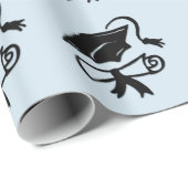 青色卒業 ラッピングペーパー (ロールコーナー)