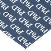 青色博士課程の卒業 テーブルクロス (アングル)