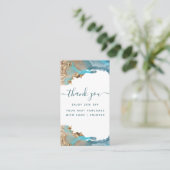 青色及び金ゴールドモダン用液体インキ事業 割引カード (スタンド正面)