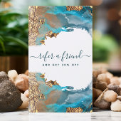 青色及び金ゴールドモダン用液体インキ事業 紹介カード