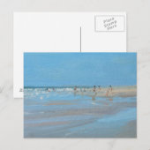 青色反射モンタリベット ポストカード (正面/裏面)