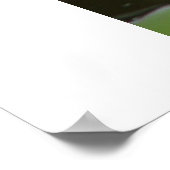 青色反射 ポスター (角)