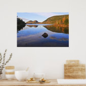 青色反射 ポスター (キッチン)