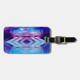 青色反射 ラゲッジタグ