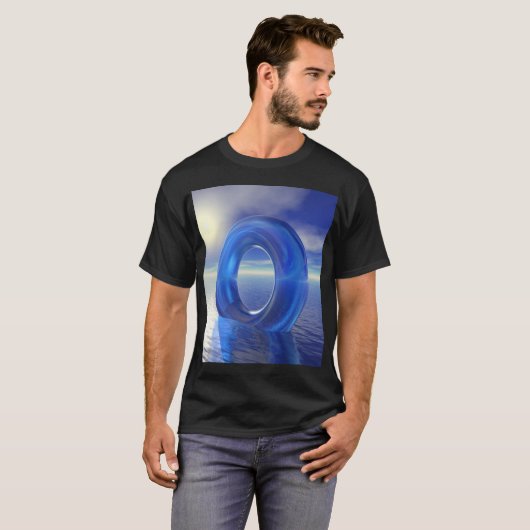 青色反射 Tシャツ (正面フル)
