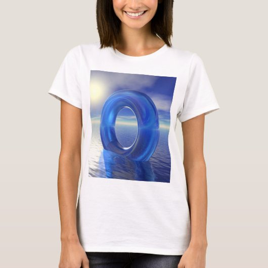 青色反射 Tシャツ (正面)