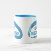 青色土木技師 マグカップ (中央)