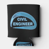 青色土木技師 缶クーラー (裏面)