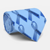 青色帯がん生存者のネクタイ ネクタイ (ロール)