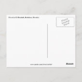 青色教会 ポストカード (裏面)