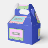 青色数々ののカセットテープ フェイバーボックス (正面サイド)