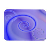 青色旋回フレキシブル磁石 マグネット (横)