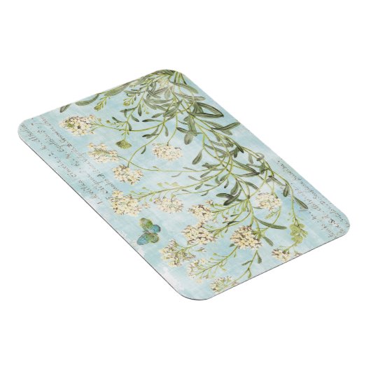 青色植物学 マグネット (右側)