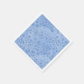 青色水滴 スタンダードカクテルナプキン (角)