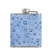 青色水滴 フラスク (裏面)