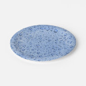 青色水滴 ペーパープレート (アングル)