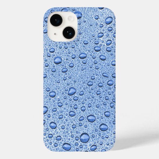 青色水滴 Case-Mate iPhoneケース (裏面)