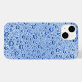 青色水滴 Case-Mate iPhoneケース (裏面 (横))
