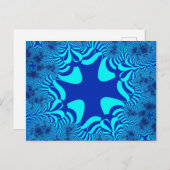 青色海十字 ポストカード (正面/裏面)