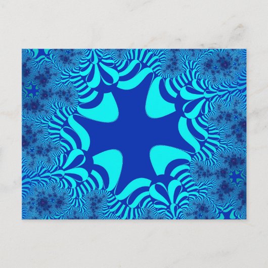 青色海十字 ポストカード (正面)