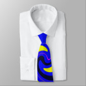 青色渦 ネクタイ (タイ)