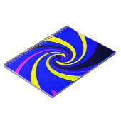 青色渦 ノートブック (左側)